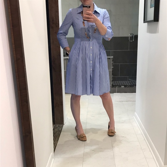 Jones New York Dresses & Skirts - Jones New York Striped Shirtdress